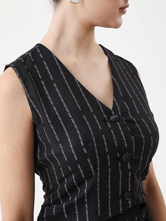 RAREISM Fitted Striped TOP - Image 2